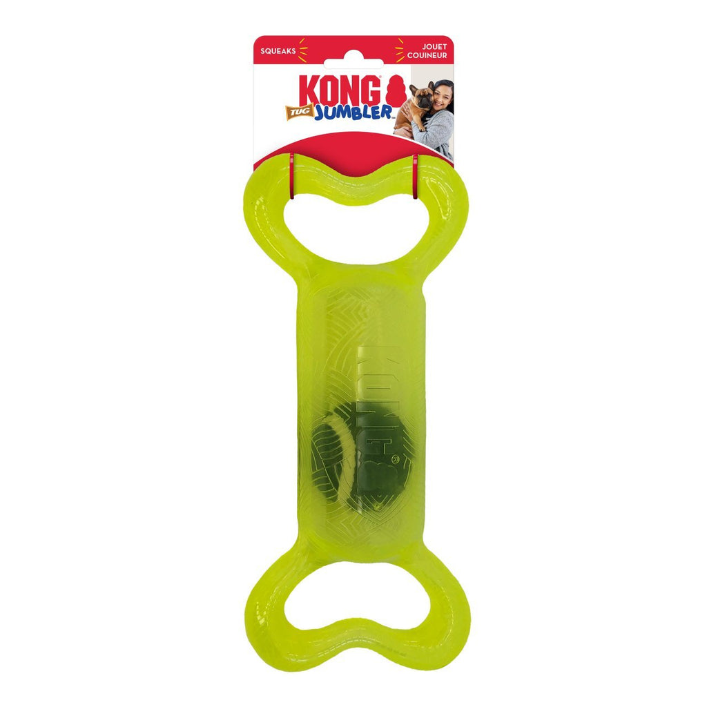 KONG Jumbler Tug Interactive Tough Dog Toy