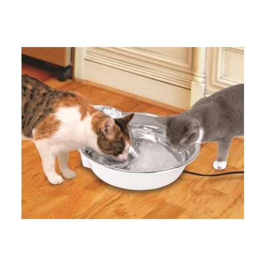 Pioneer Big Max Stainless Steel Pet Drinking Fountain 3.6 Ltrs
