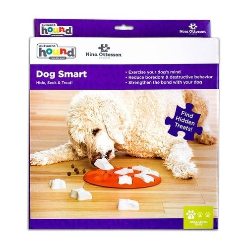 Outward Hound The Smart Interactive Treat Hiding Dog - Orange 