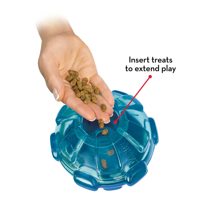 KONG Rewards Ball Interactive Treat Dispening Dog Toy - Pack of 4