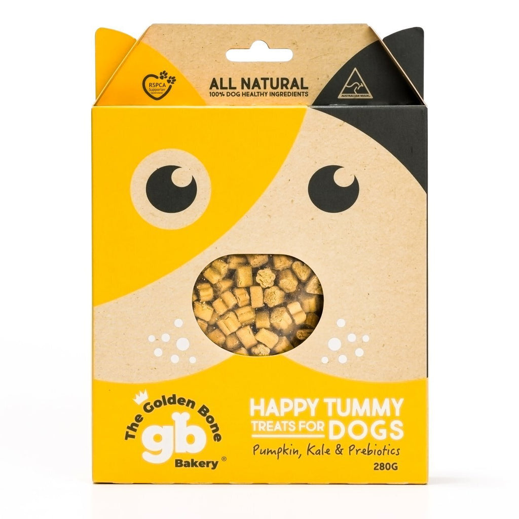 Golden Bone Bakery Happy Tummy Dog Training Treats with Pumpkin - 280g