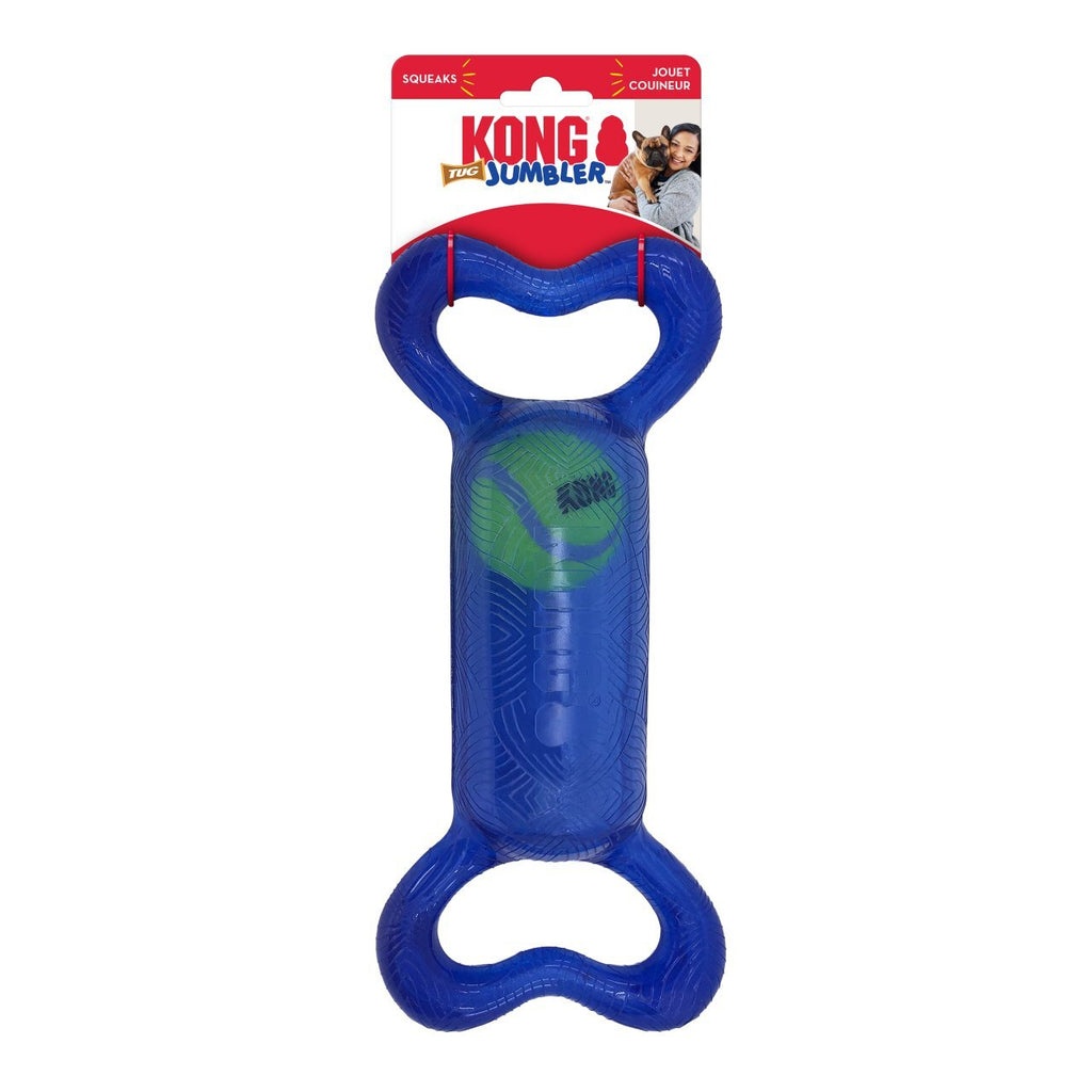KONG Jumbler Tug Interactive Tough Dog Toy