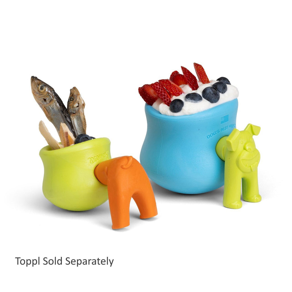 West Paw Toppl Stopper - Fill and Freeze your Toppl with Ease