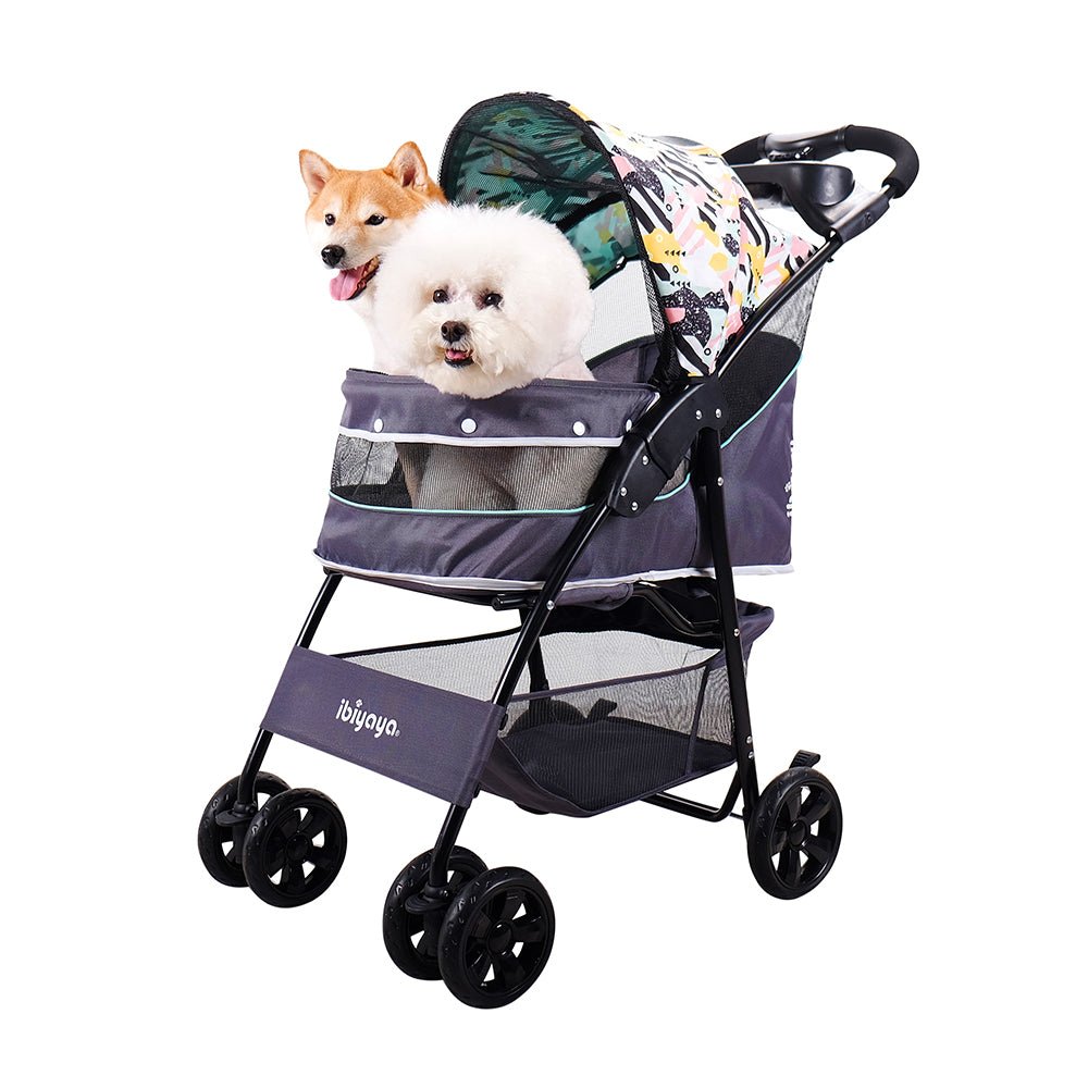 Ibiyaya Cloud 9 Pet Stroller - Mint Green