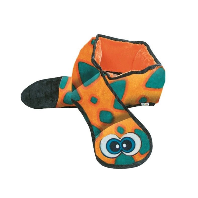 Outward Hound Invincible Snake - Orange/Blue