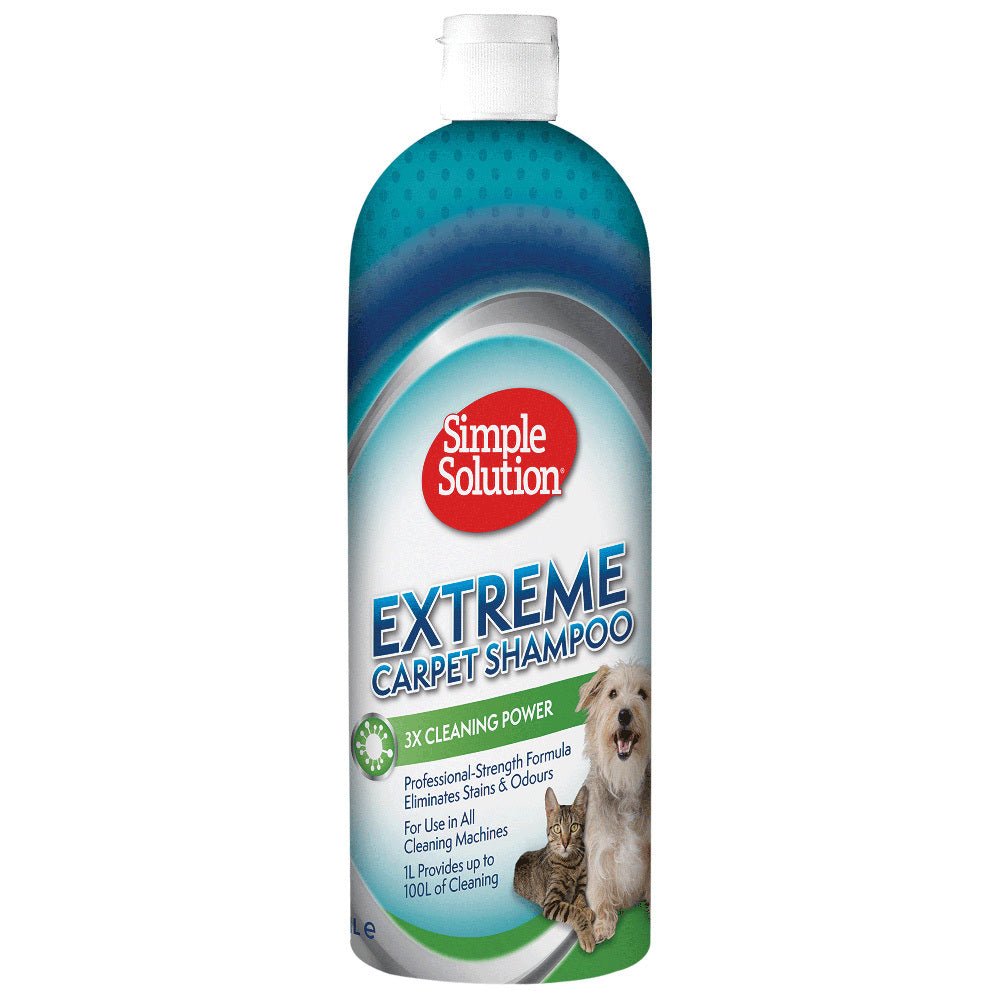 Simple Solution Professional Strength Extreme Carpet Shampoo - 1Ltr