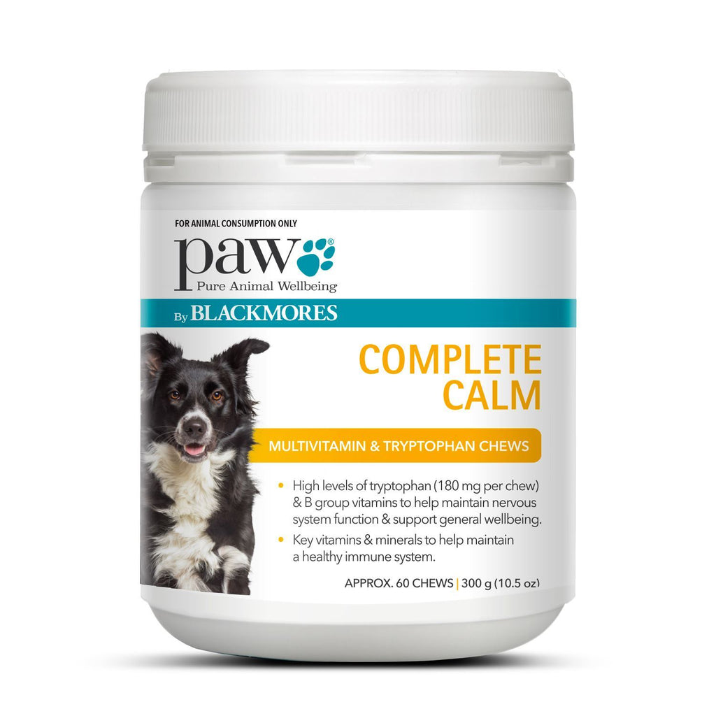 Paw Complete Calm Multi + Tryptophan Multivitamin Chews - 300g