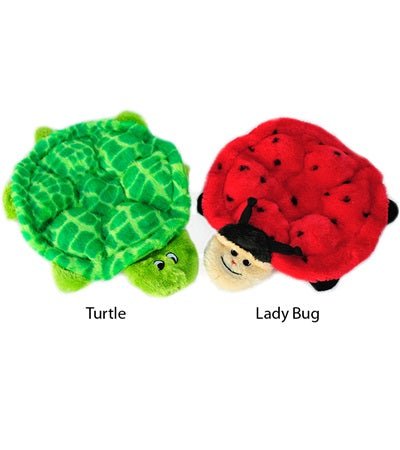 Zippy Paws Squeakie Crawler No Stuffing Speaker Dog Toy - SlowPoke the Turtle