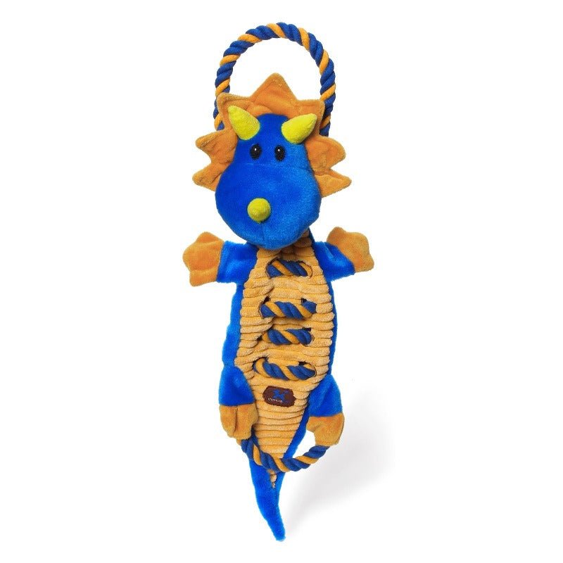 Charming Pet Ropes-A-Go-Go Jungle Dragon Dog Toy