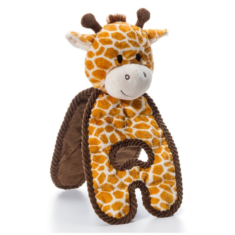 Charming Pet Cuddle Tugs Giraffe Dog Toy