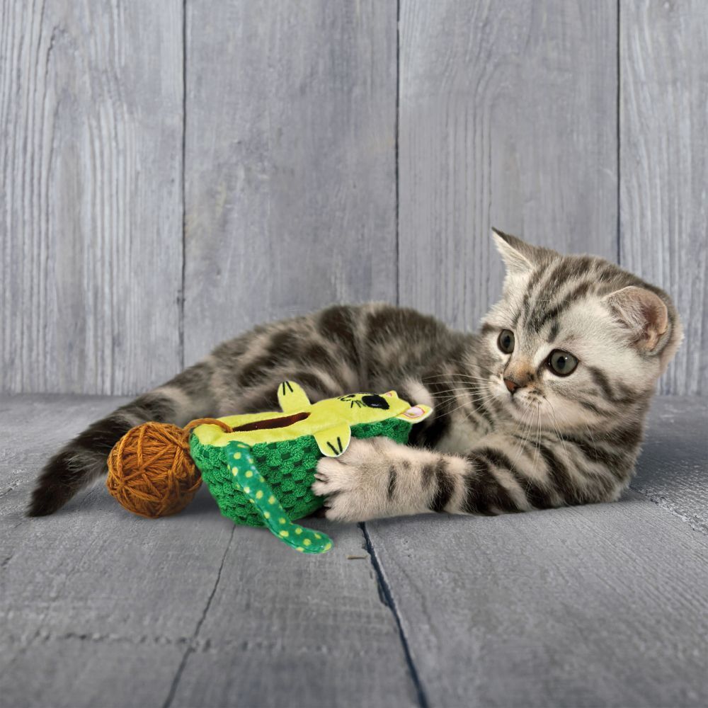 KONG Wrangler Avocato Cat Toy - 3 Units