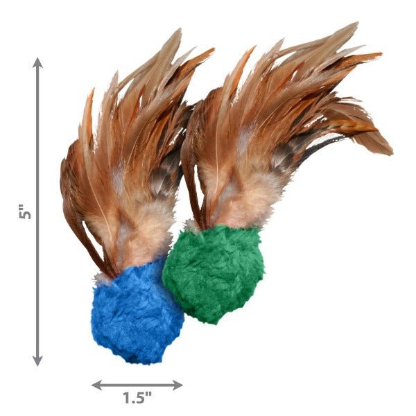 KONG Naturals Crinkle Ball - 2 Units/3 Packs