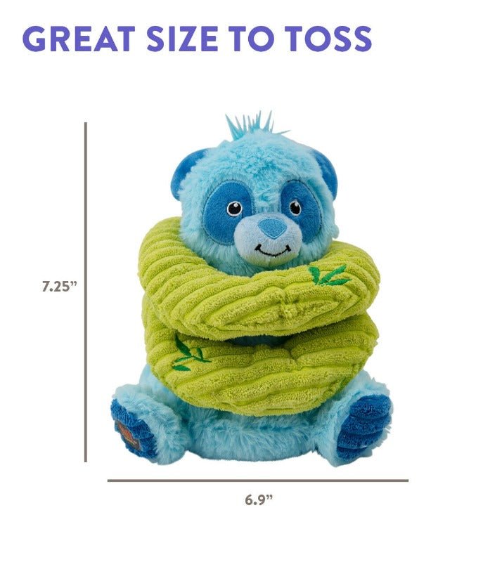 Charming Pet Ringamals Panda Plush Puzzle Dog Toy