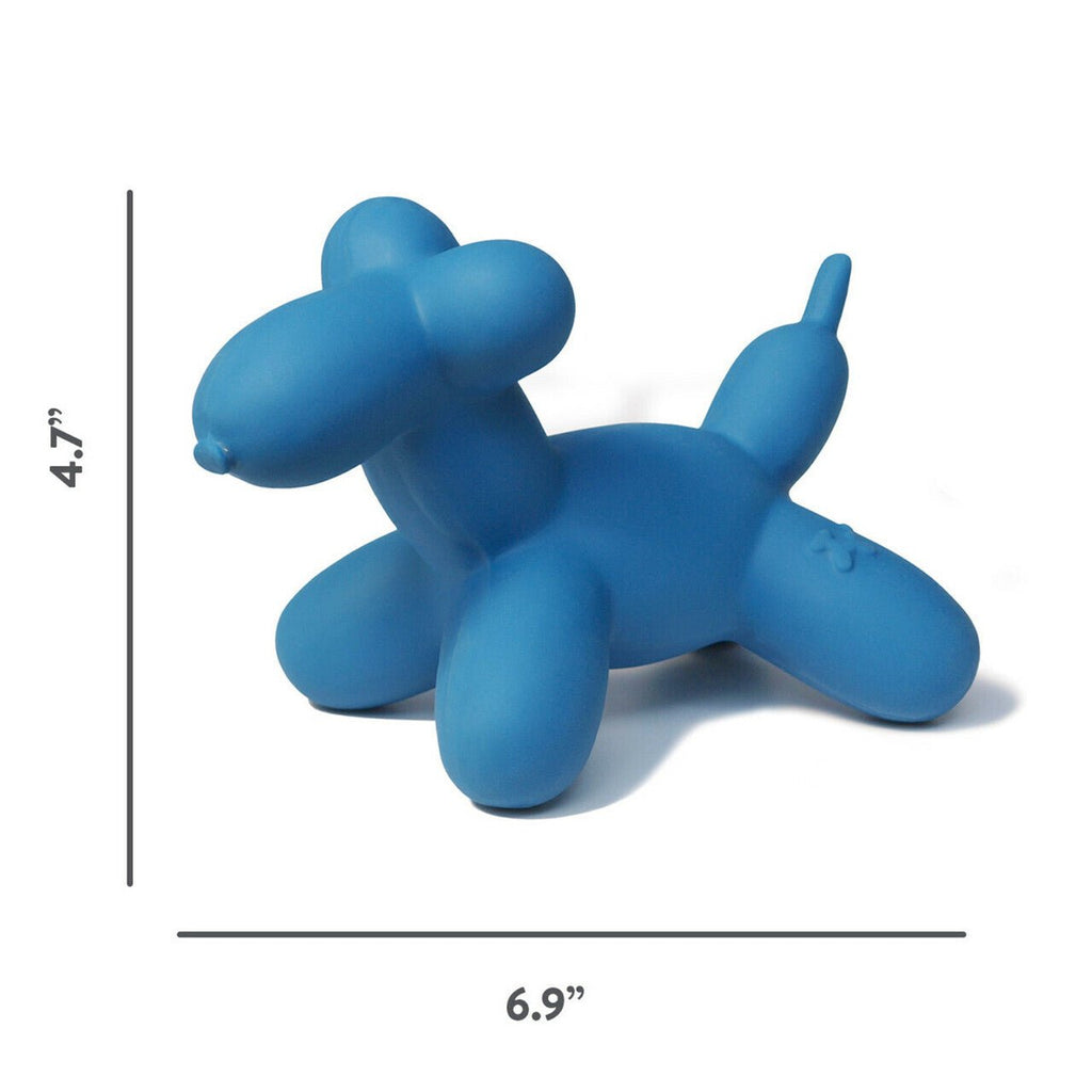 Charming Pet Latex Blue Balloon Squeaker Dog Toy