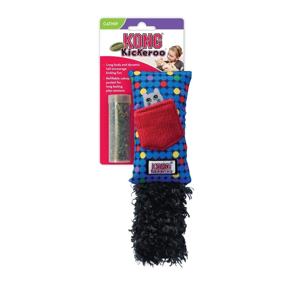 KONG Kickeroo Refillable Cat Toy- 2 Units