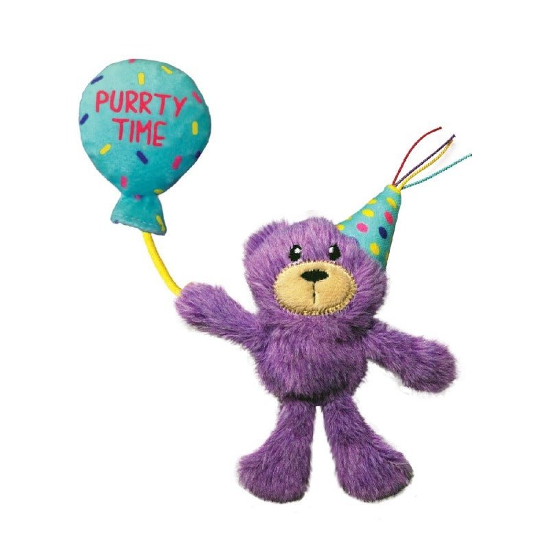 KONG Cat Occasions Birthday Teddy - 3 Units