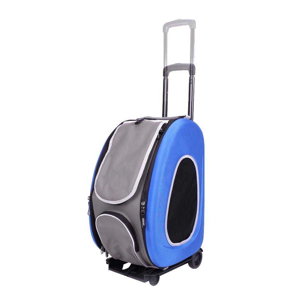 Ibiyaya EVA Pet Carrier/Wheeled Carrier - Royal Blue