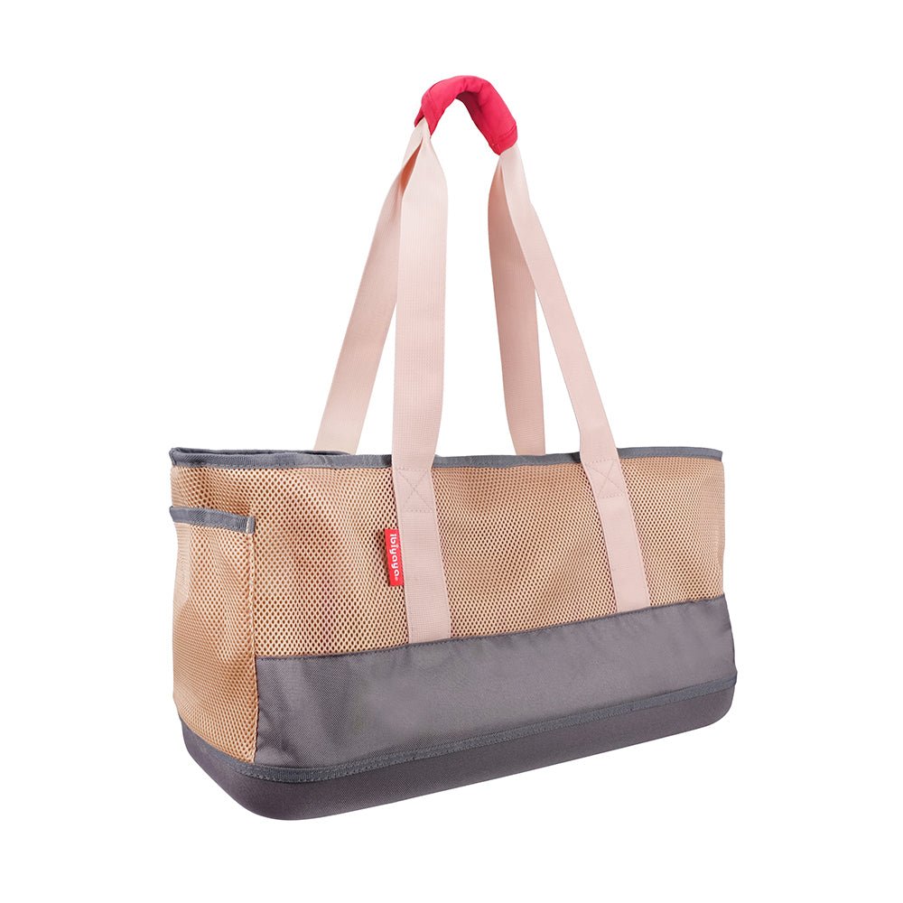 Ibiyaya Breathable Dachshund & Long Pet Carrier Bag - Khaki