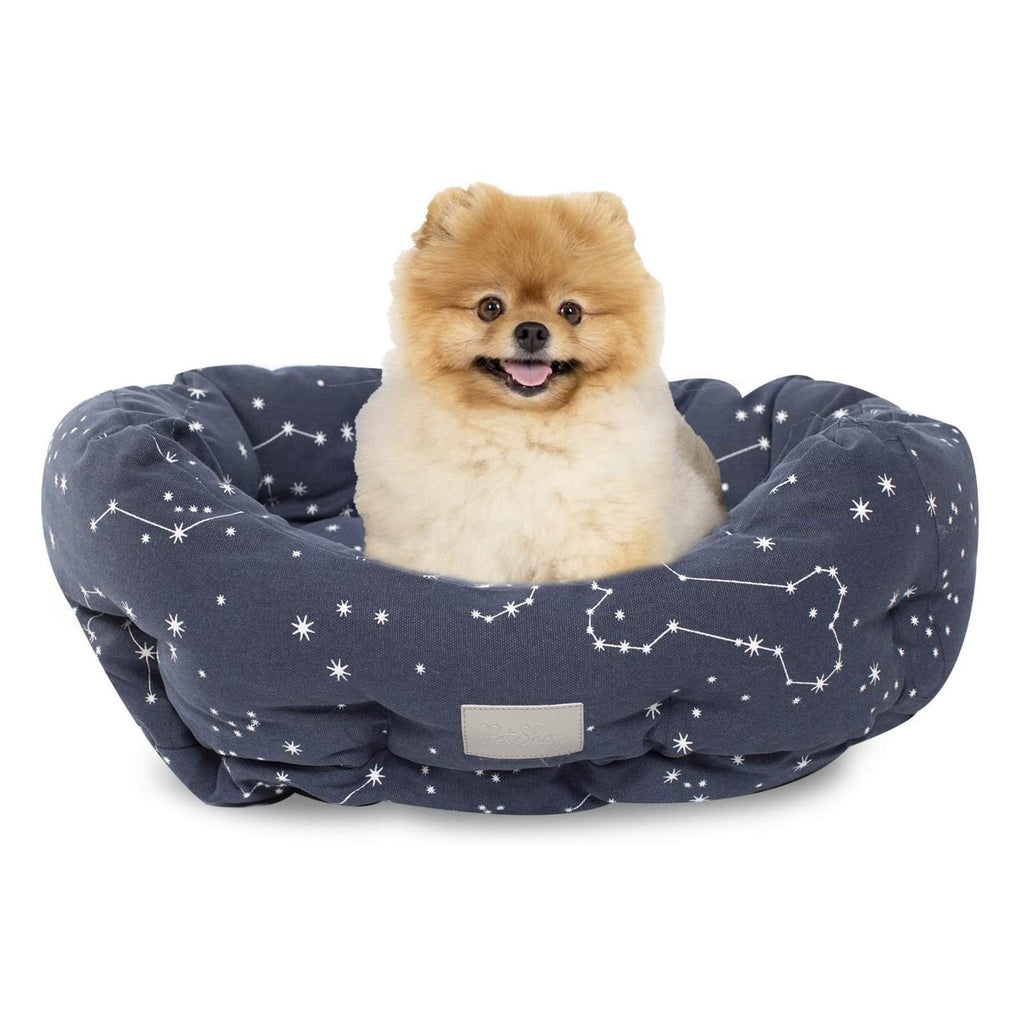 Fringe Studio Celestial Round Cuddler Dog Bed