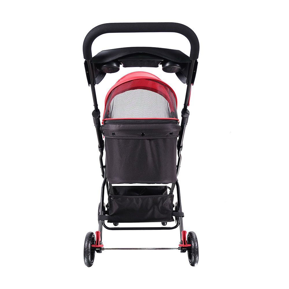 Ibiyaya Easy Strolling Pet Buggy - Rouge Red