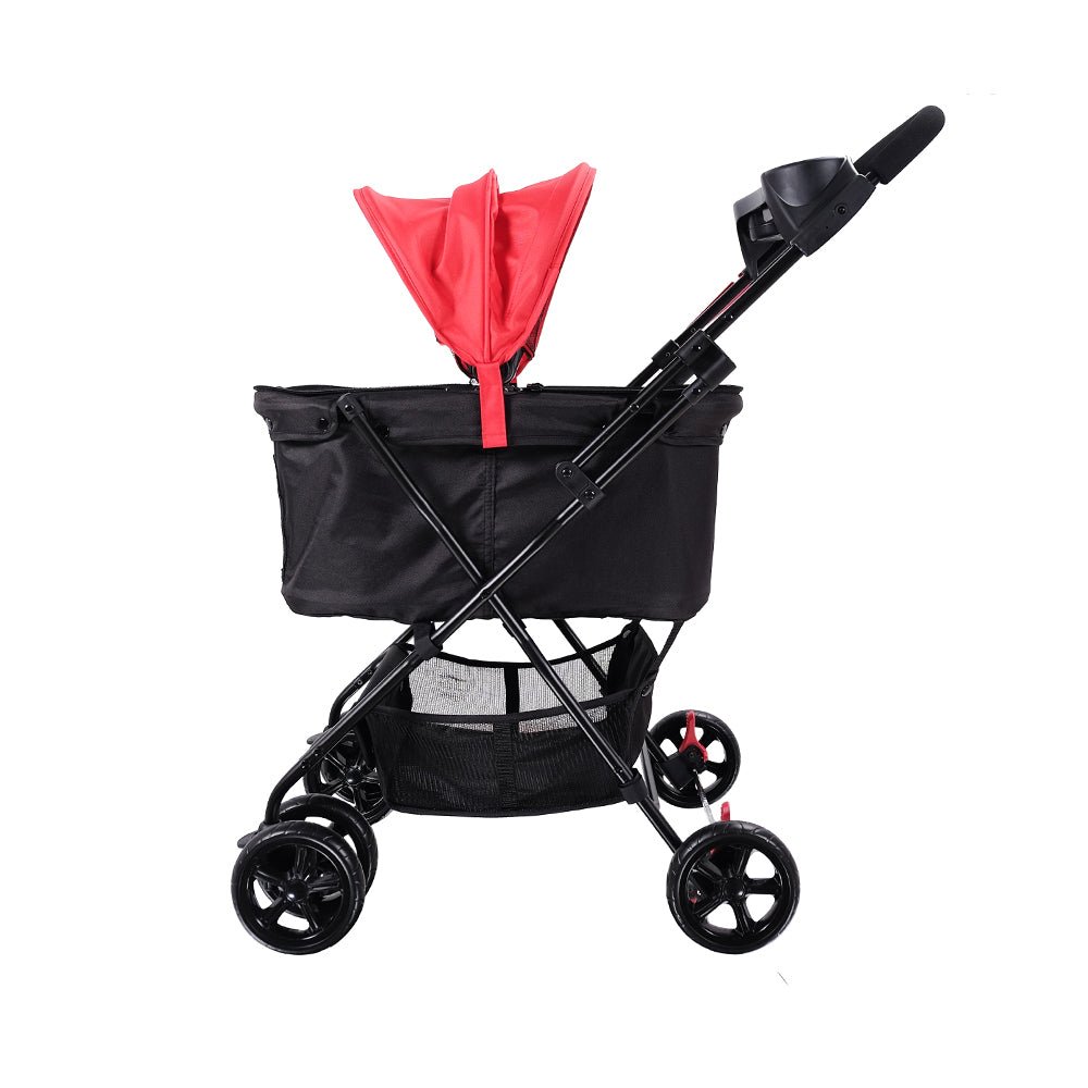 Ibiyaya Easy Strolling Pet Buggy - Rouge Red