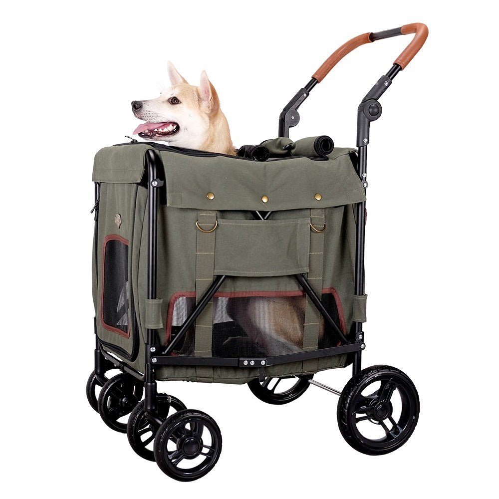 Ibiyaya Gentle Giant Pet Wagon - Army Green