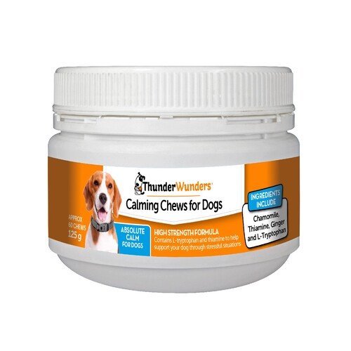 Thunderwunders Calming Chews for Stressed and Anxious Dogs -125g