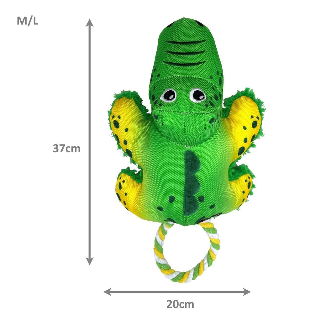 KONG Cozie Tuggz Alligator - 3 Units