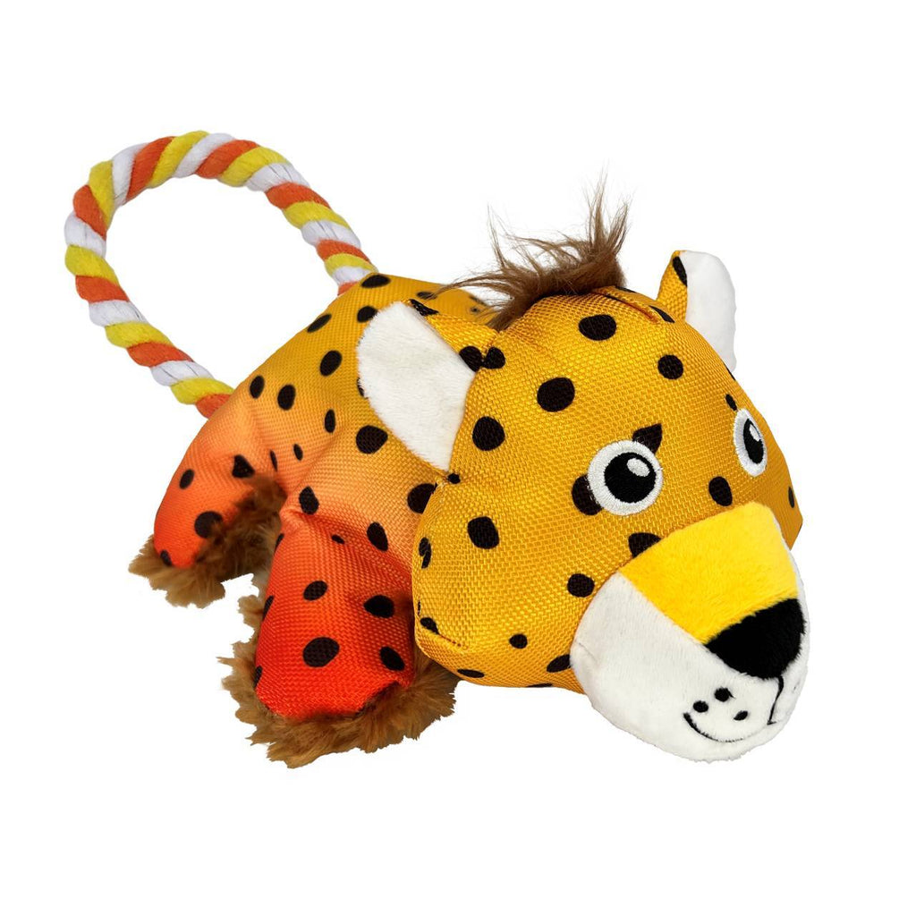 KONG Cozie Tuggz Cheetah - 3 Units