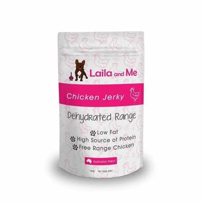 Laila & Me Dried Chicken Jerky Dog Treat - 100g