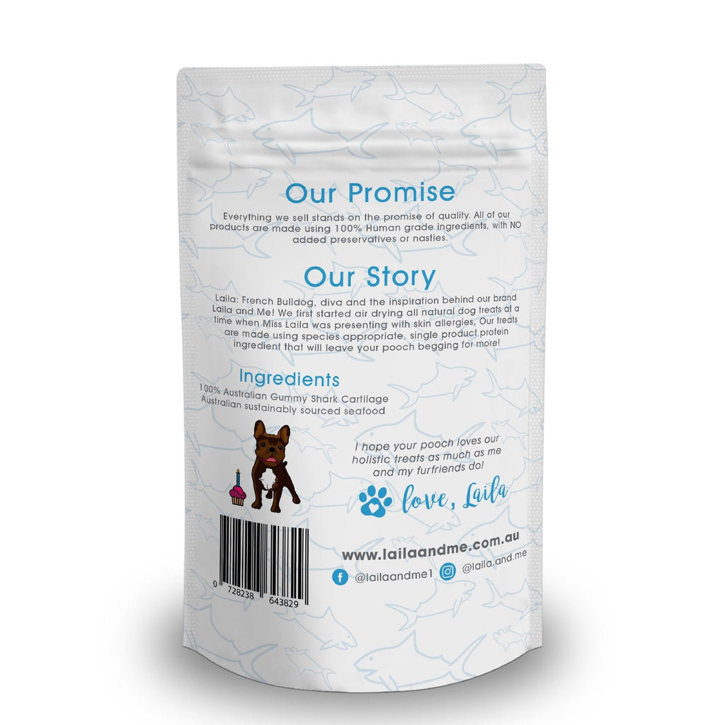 Laila & Me Dehydrated Shark Cartilage Treats- 210g