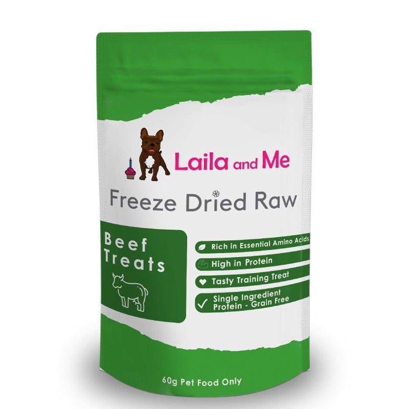Laila & Me Freeze Dried Beef Treats - 60g