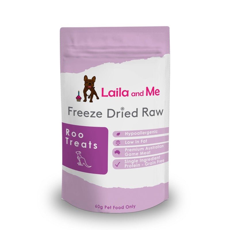 Laila & Me Freeze Dried Kangaroo Treats - 60g