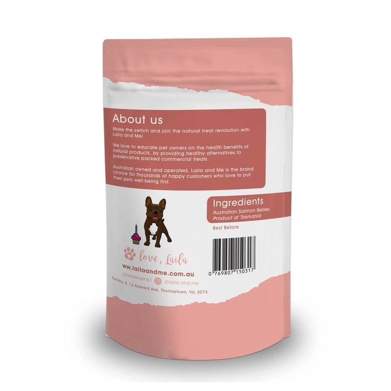 Laila & Me Freeze Dried Salmon Bellies - 140g