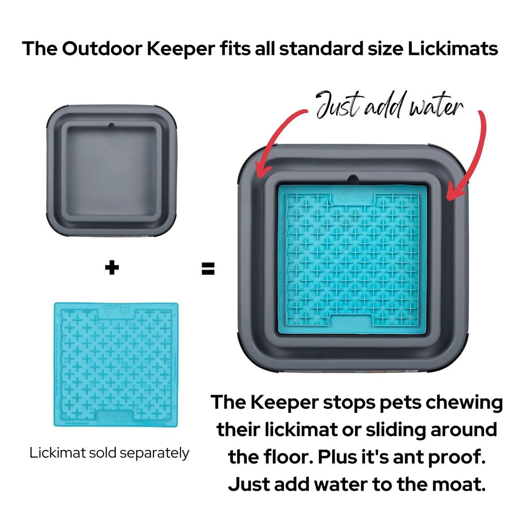 Lickimat Outdoor Keeper Ant-Proof Lickimat Pad Holder