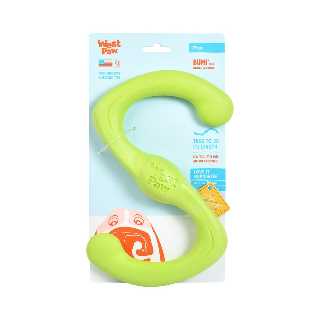 West Paw Bumi Tug Fetch Zogoflex Dog Toy