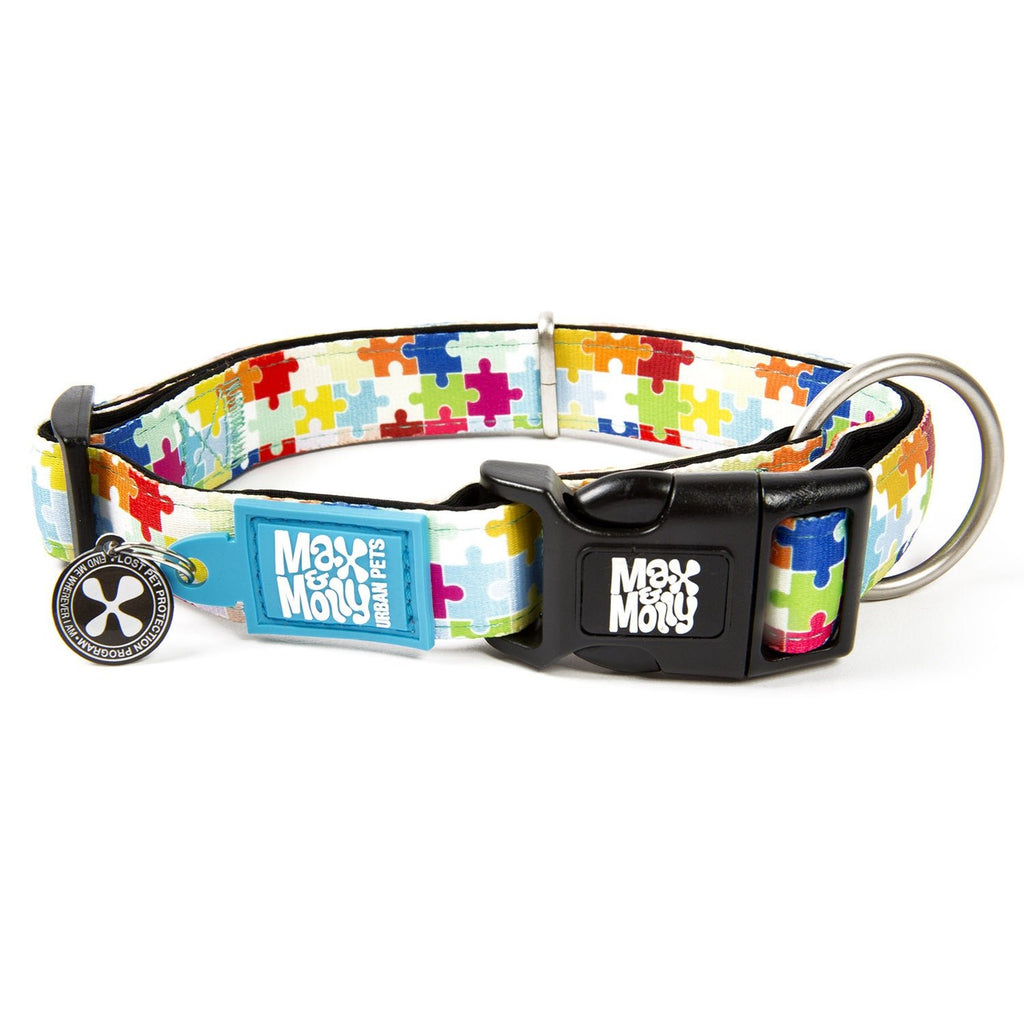 Max & Molly Smart ID Dog Collar - Puzzle