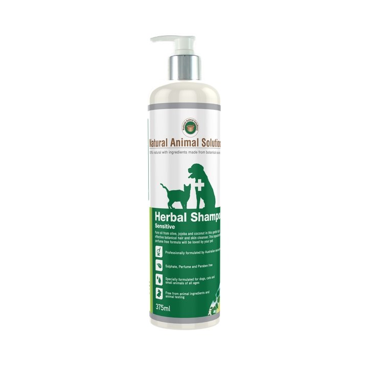 Natural Animal Solutions Sensitive Shampoo - 375mls