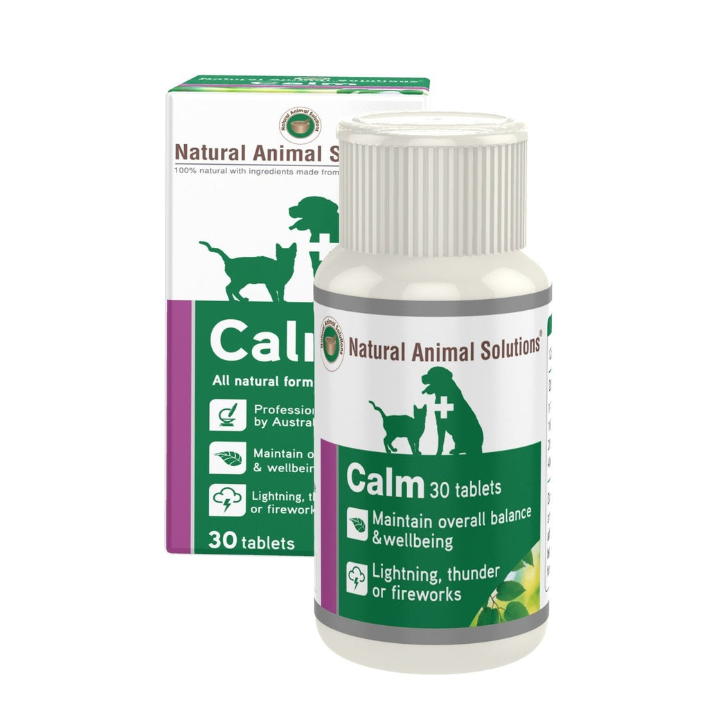 Natural Animal Solutions Calm Tablets For Cats & Dogs
