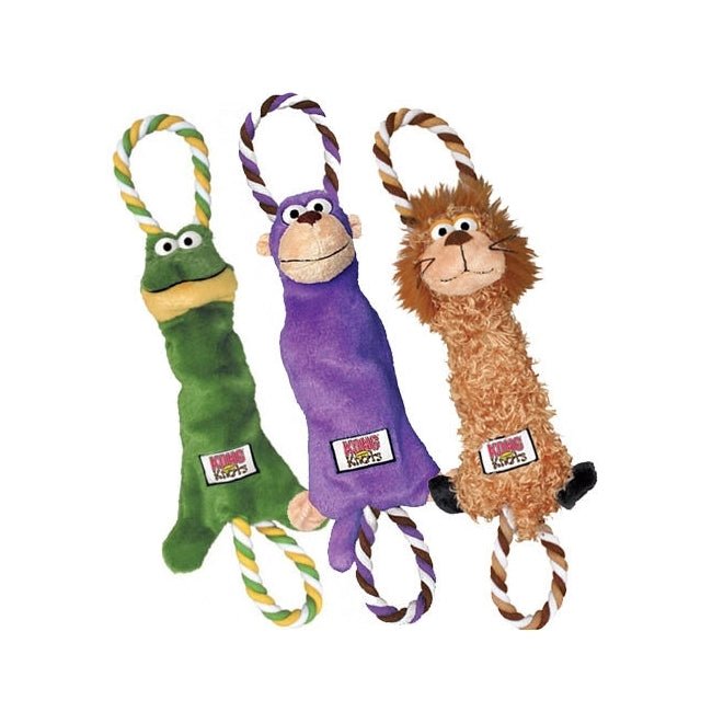 KONG Tugger Knots Frog - 3 Units