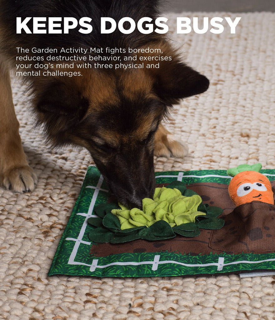 Nina Ottosson Interactive Snuffle Activity Puzzle Mat for Dogs - Garden