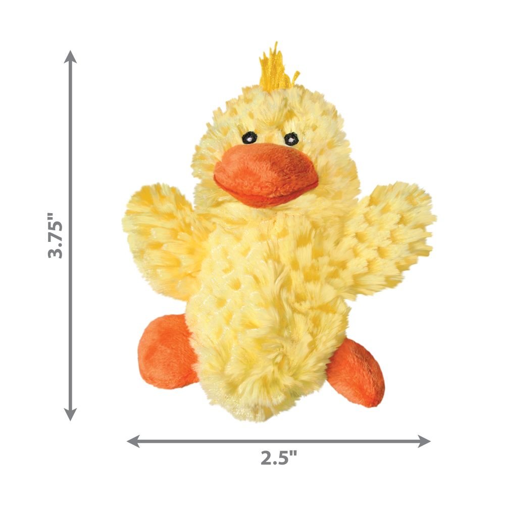 KONG Plush Platy Duck - 3 Units