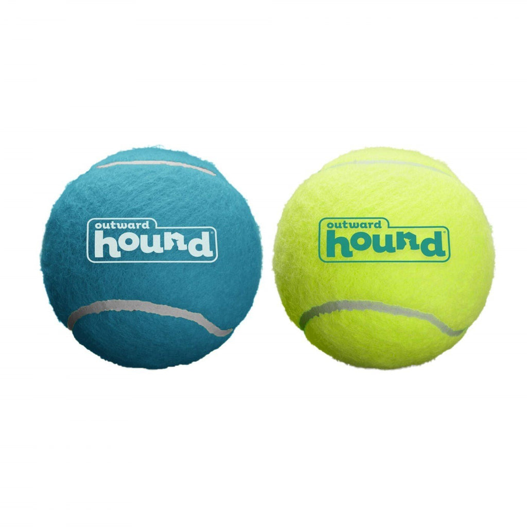 Outward Hound Fetch Squeaker Ballz Dog Toy - Large - 2 Pack