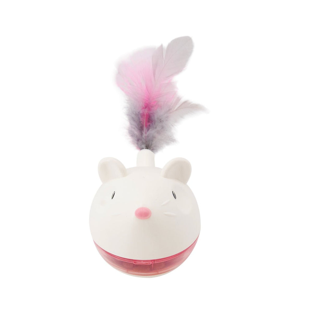 Pegstages Hunt 'N Swat Treat Tumbler Cat Toy - Pink