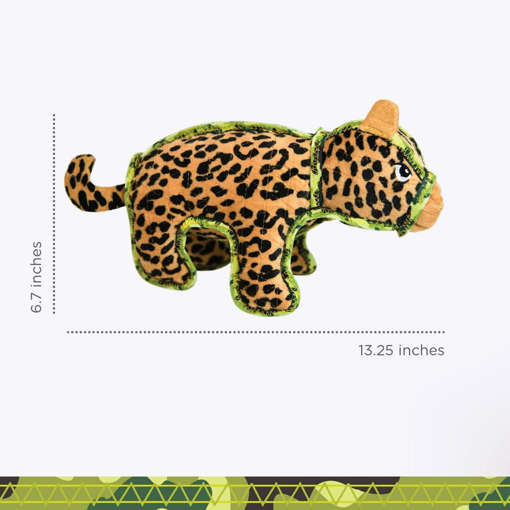 Outward Hound Xtreme Seamz Squeaker Dog Toy - Leopard