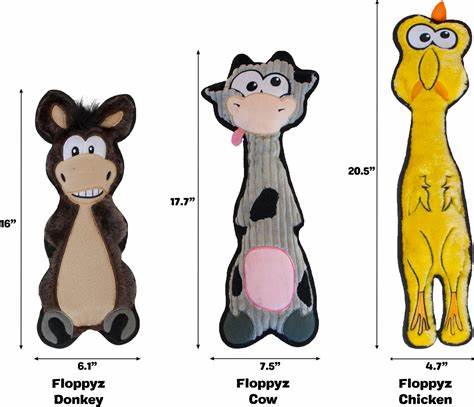 Outward Hound Floppyz Donkey Dog Toy