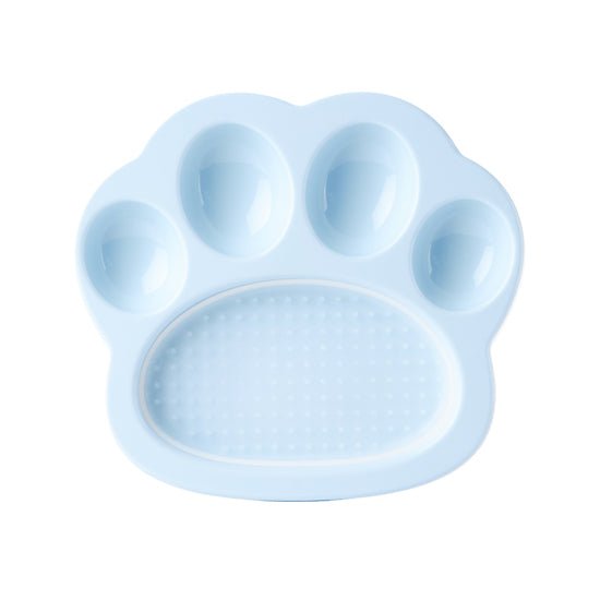 Pet DreamHouse PAW Slow Feeder Wet & Dry Food Bowl