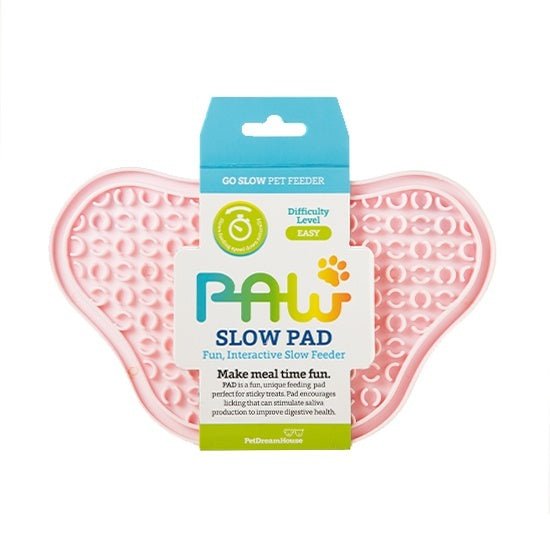 Pet DreamHouse PAW Lick Pad Slow Feeder & Anti-Anxiety Food Mat