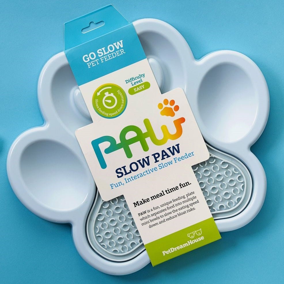 PetHouse PAW 2-in-1 Slow Feeder Bowl & Lick Pad Combo