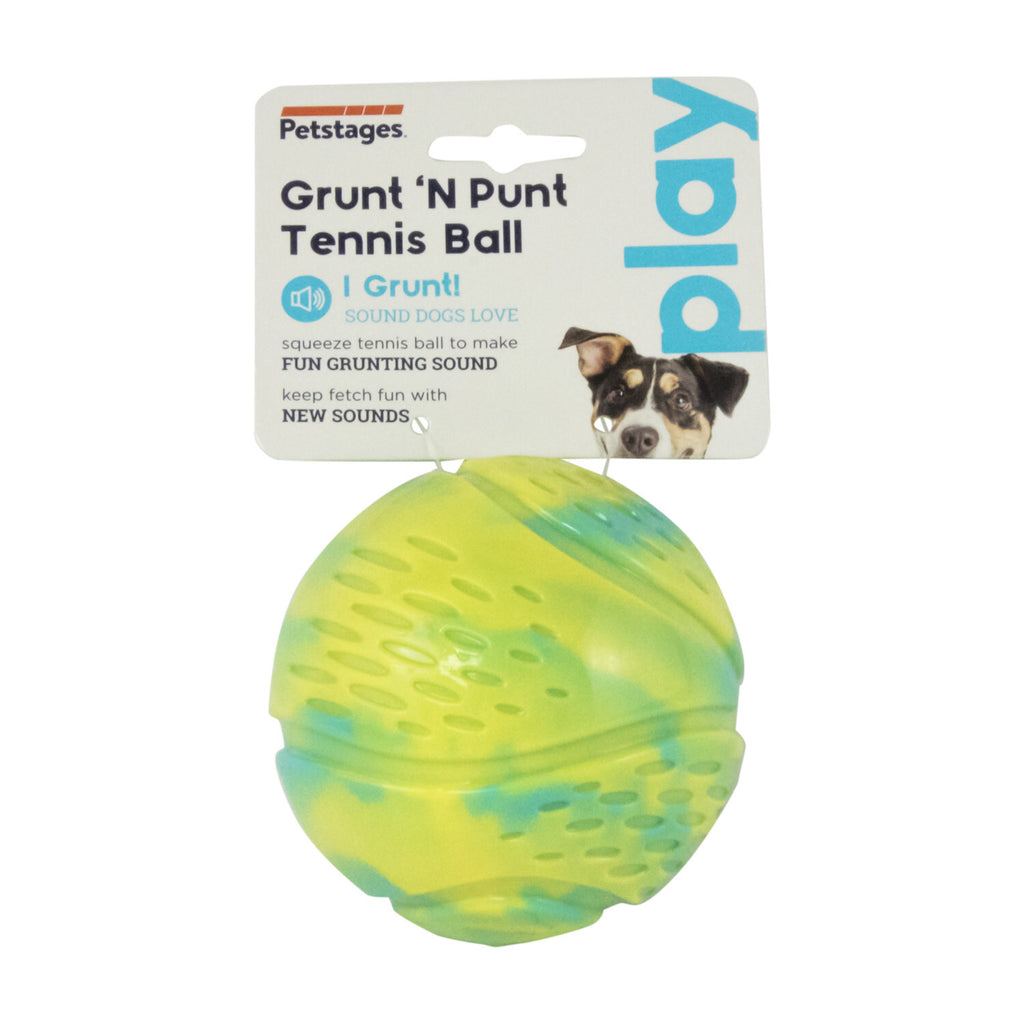 Petstages Grunt N Punt Tennis Ball